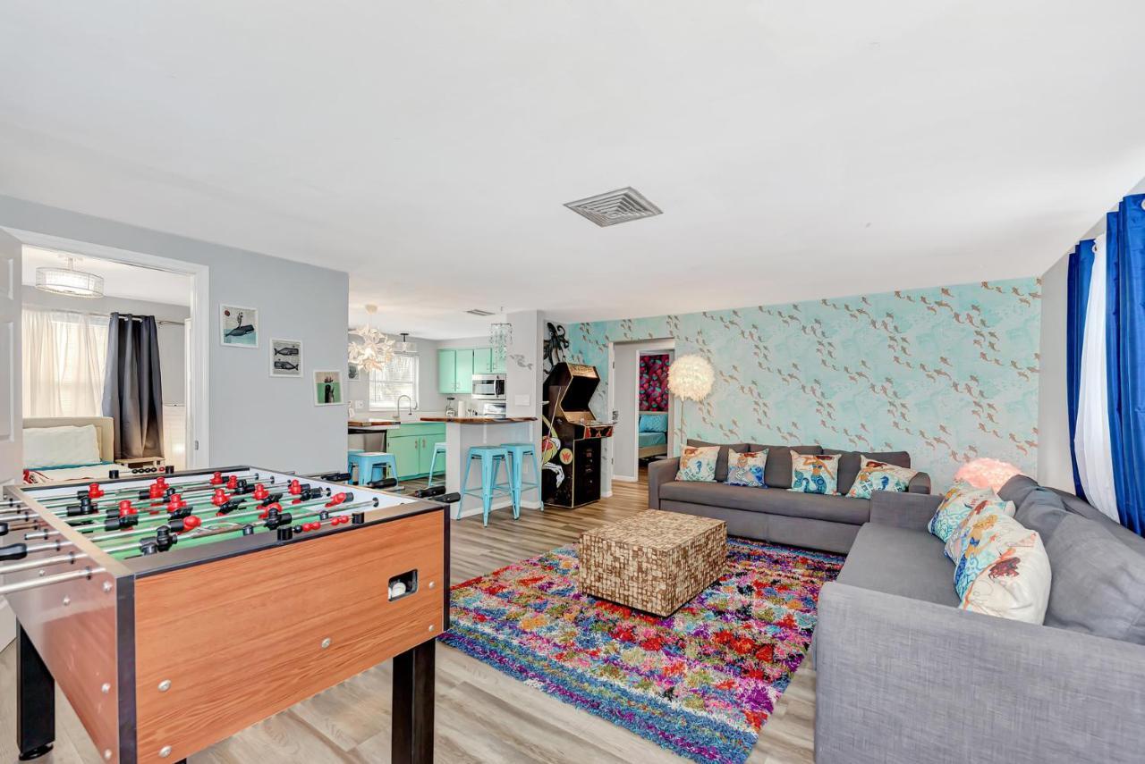 Mermaid House With Pool Jacuzzi Steps To Siesta Key Beach Sarasota Extérieur photo