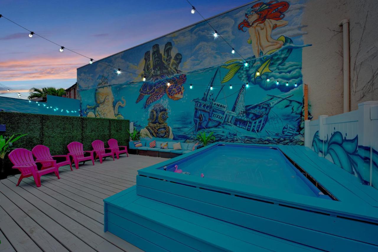 Mermaid House With Pool Jacuzzi Steps To Siesta Key Beach Sarasota Extérieur photo